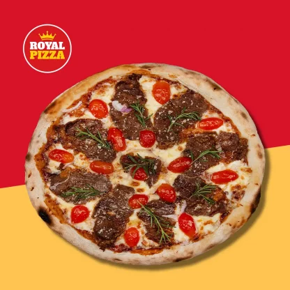 Smokey Rib Eye Steak Pizza