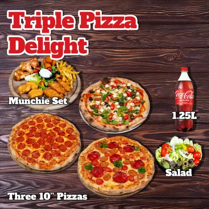 Triplet Pizza Delight