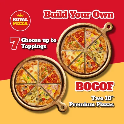 Build Your Own Pizza BOGO